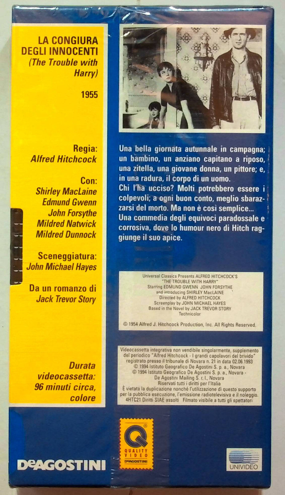 EBOND La Congiura Degli Innocenti - Alfred Hitchcock Editoriale VHS VH000910