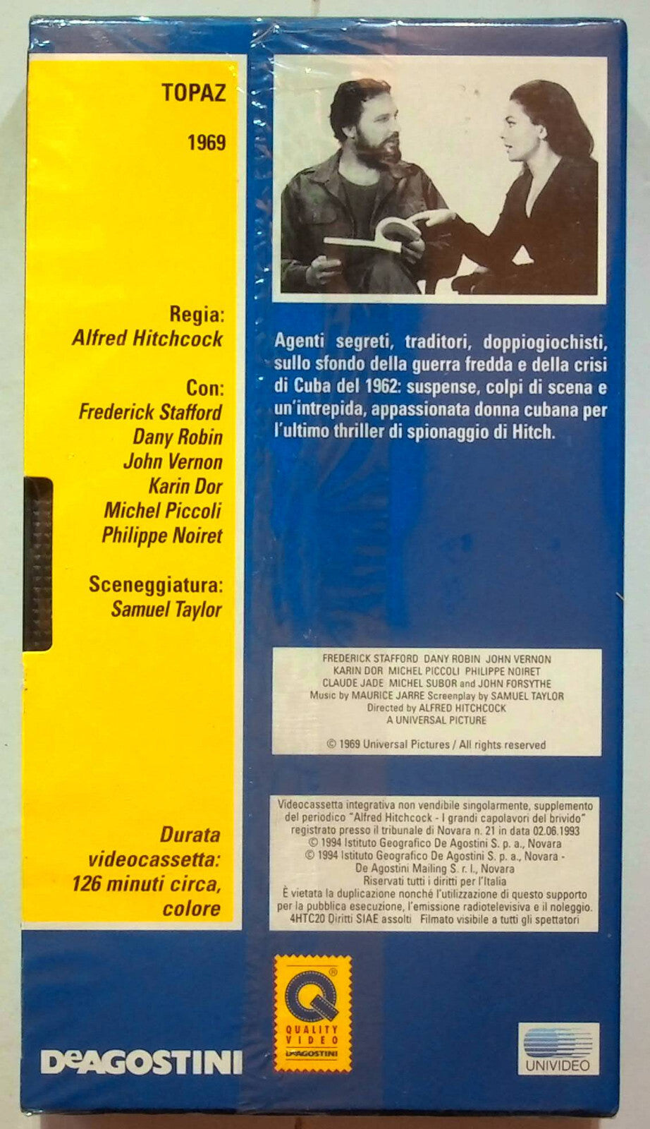 EBOND Topaz - Alfred Hitchcock Editoriale VHS VH000911