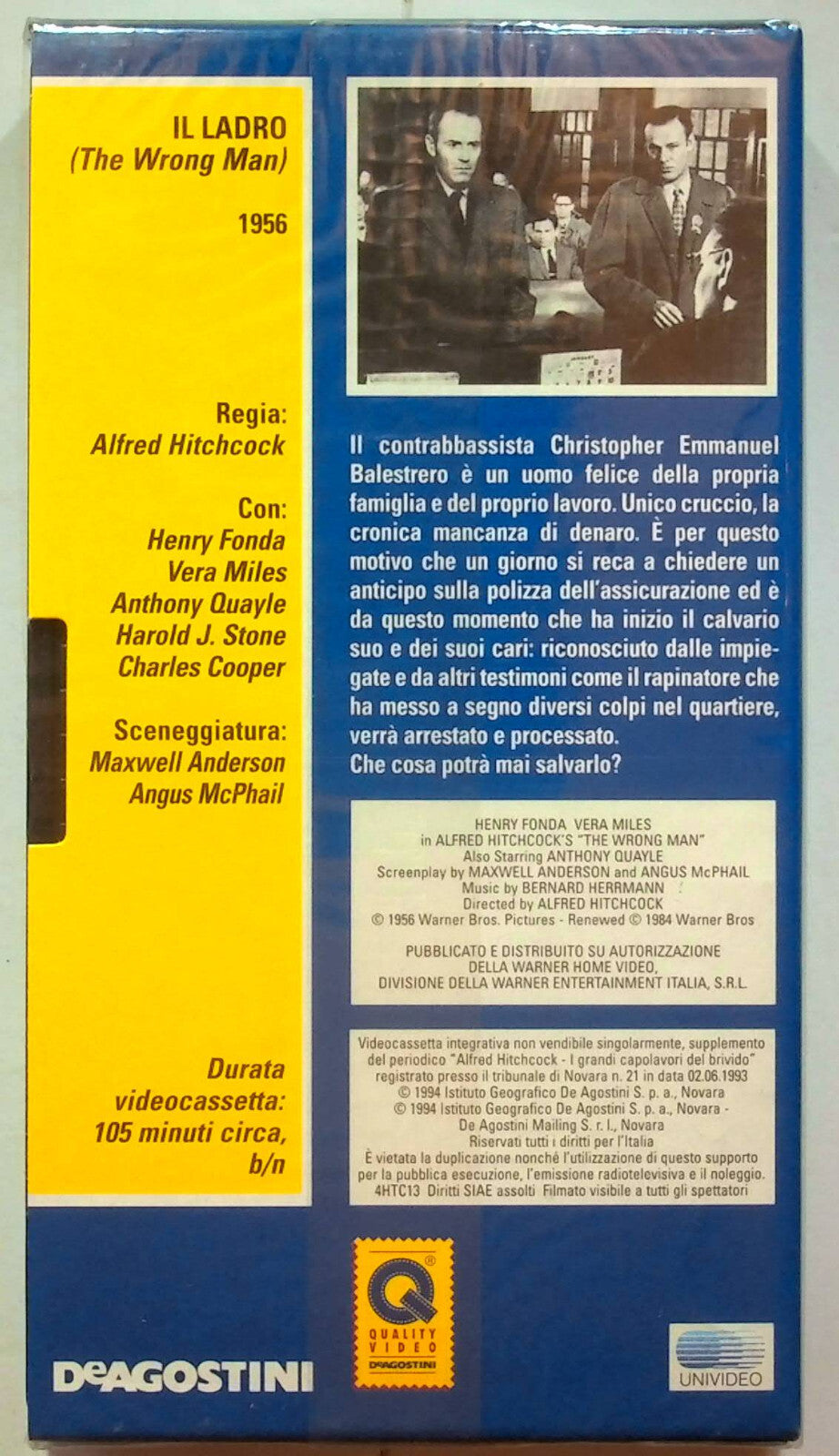 EBOND Il Ladro - Alfred Hitchcock Editoriale VHS VH000914