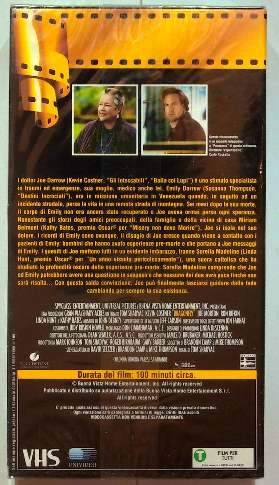 EBOND Il Segno Della Libellula - Dragonfly Editoriale VHS VH000935