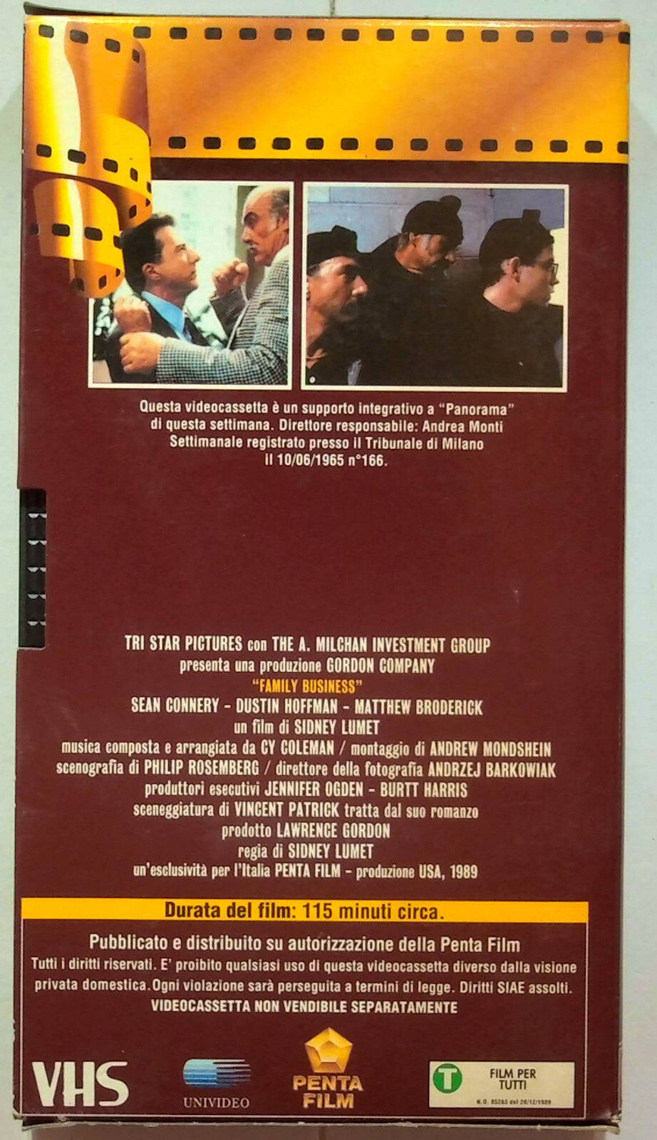 EBOND Sono Affari Di Famiglia Editoriale VHS VH000941