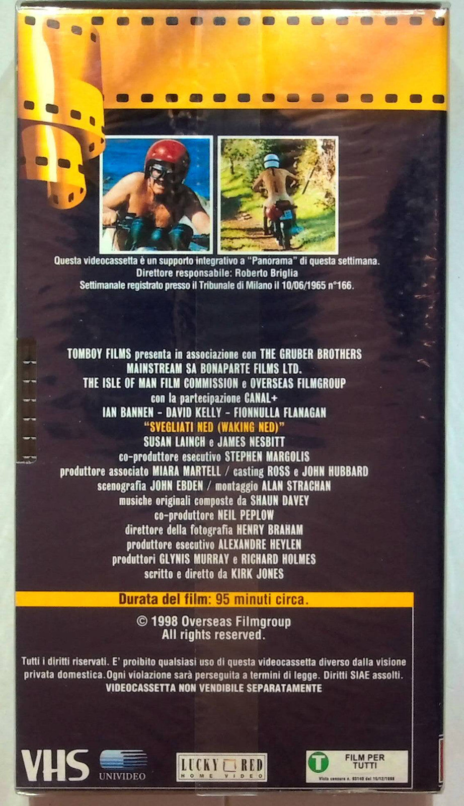 EBOND Svegliati Ned Editoriale VHS VH000974