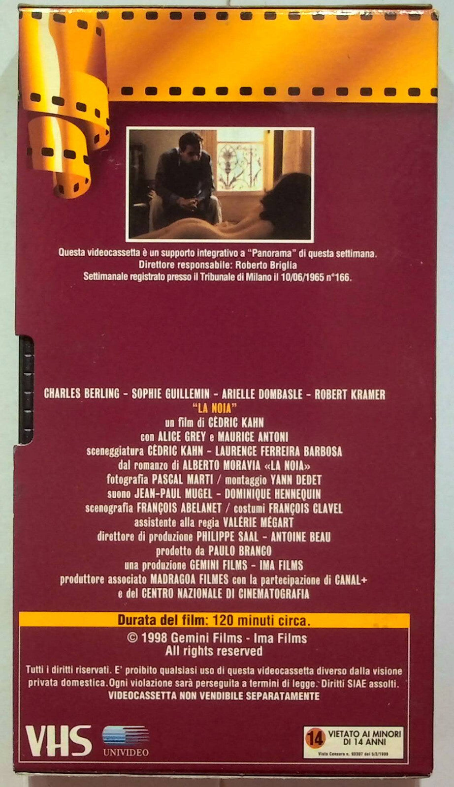 EBOND La Noia Editoriale VHS VH000978