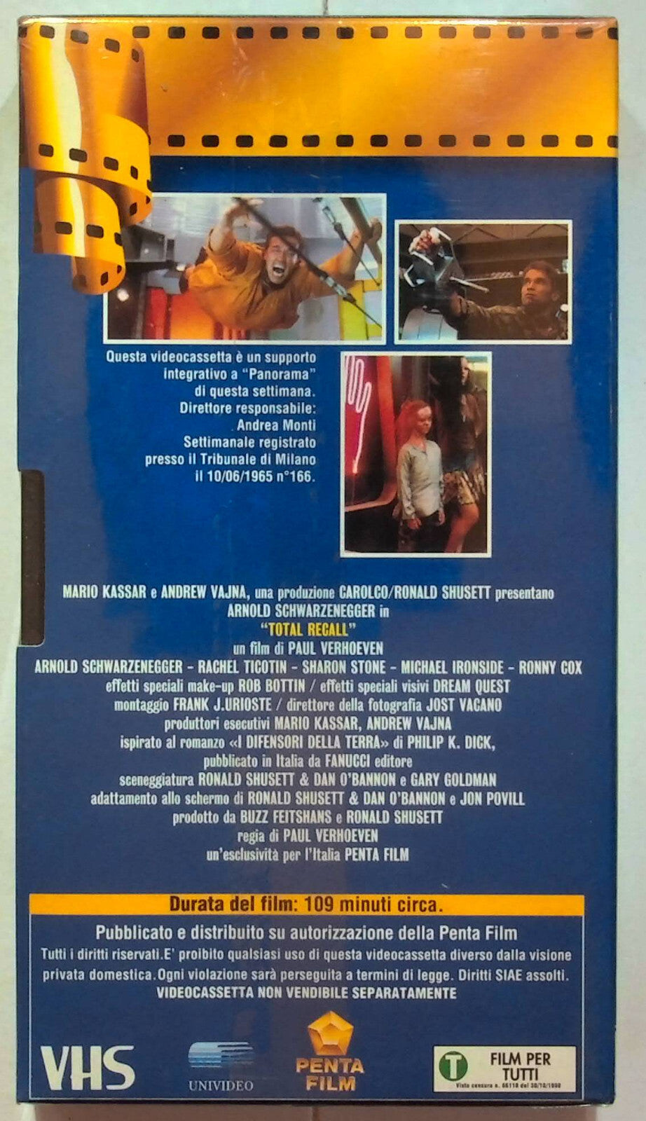 EBOND Atto Di Forza Editoriale VHS VH000979