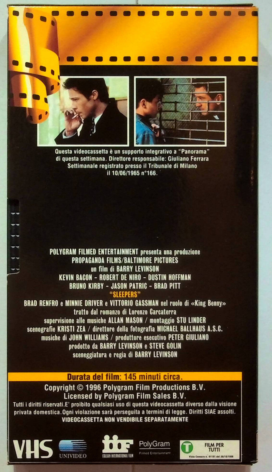 EBOND Sleepers Editoriale VHS VH000983