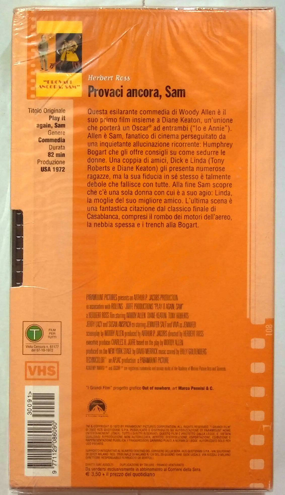 EBOND Provaci Ancora, Sam Editoriale VHS VH000989
