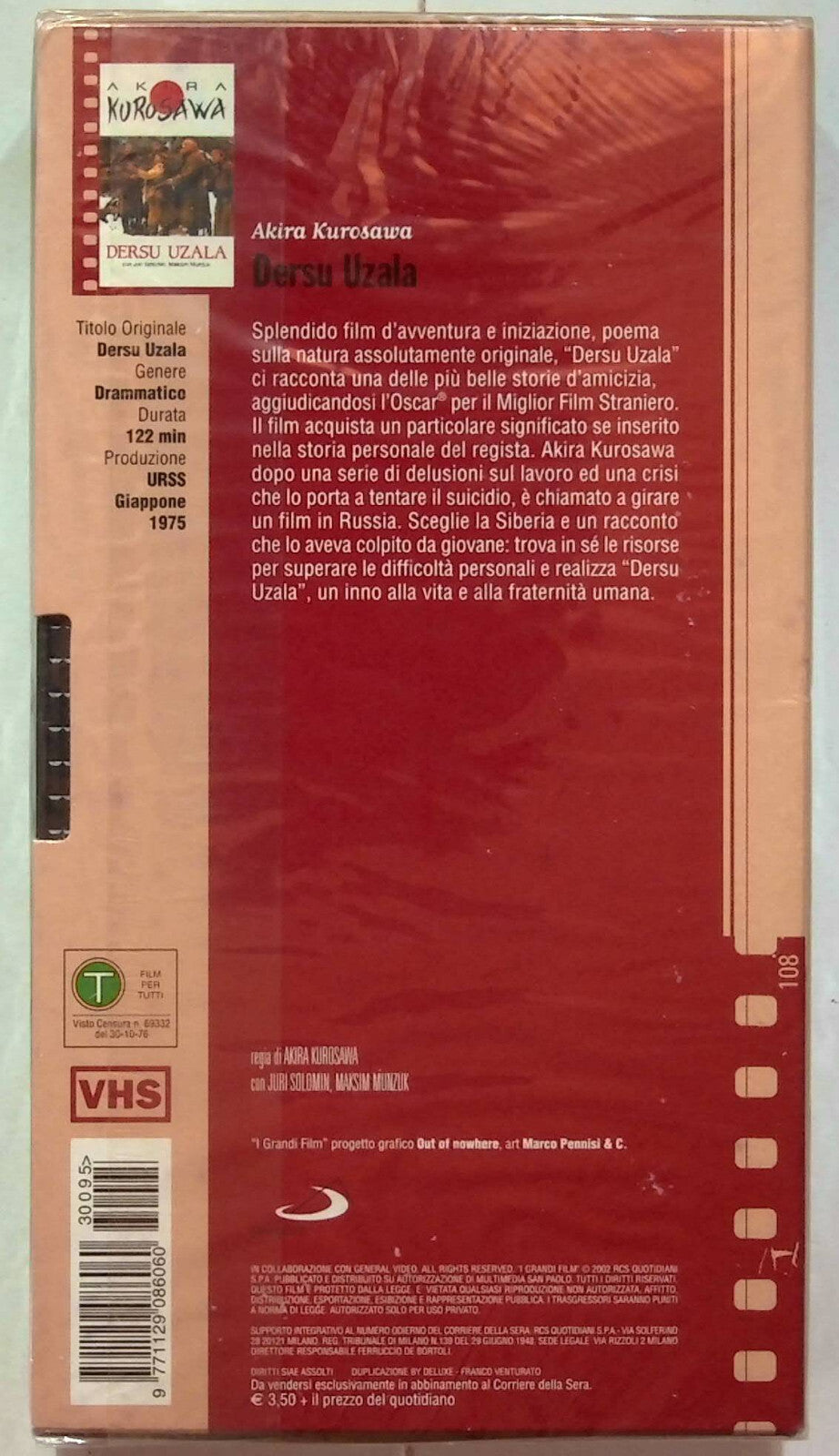 EBOND Dersu Uzala Editoriale VHS VH001007