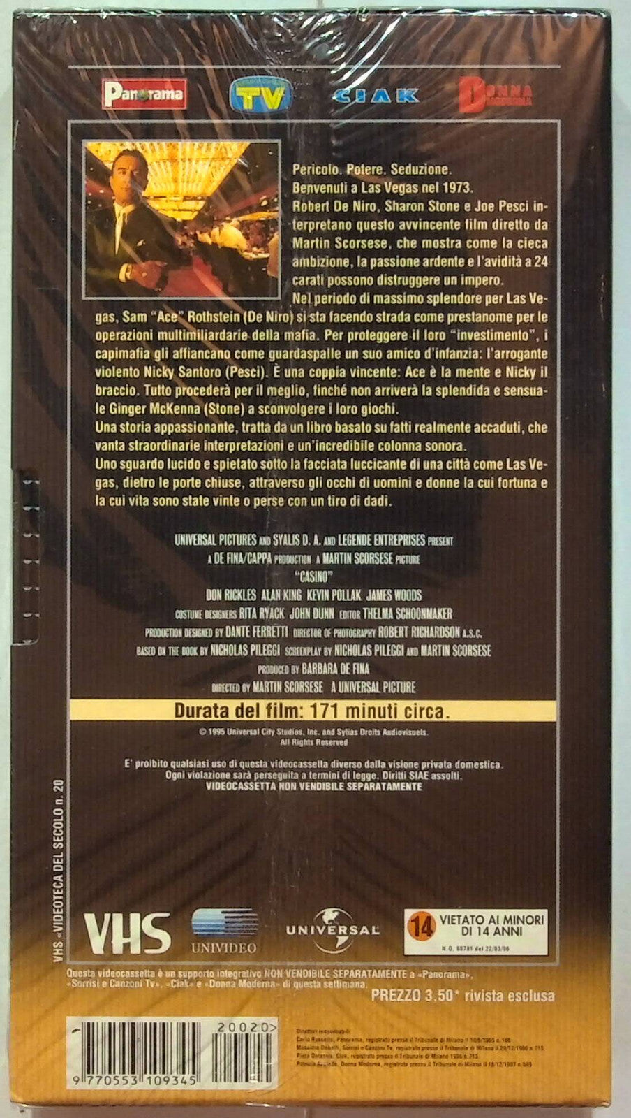 EBOND Casino Editoriale VHS VH001012