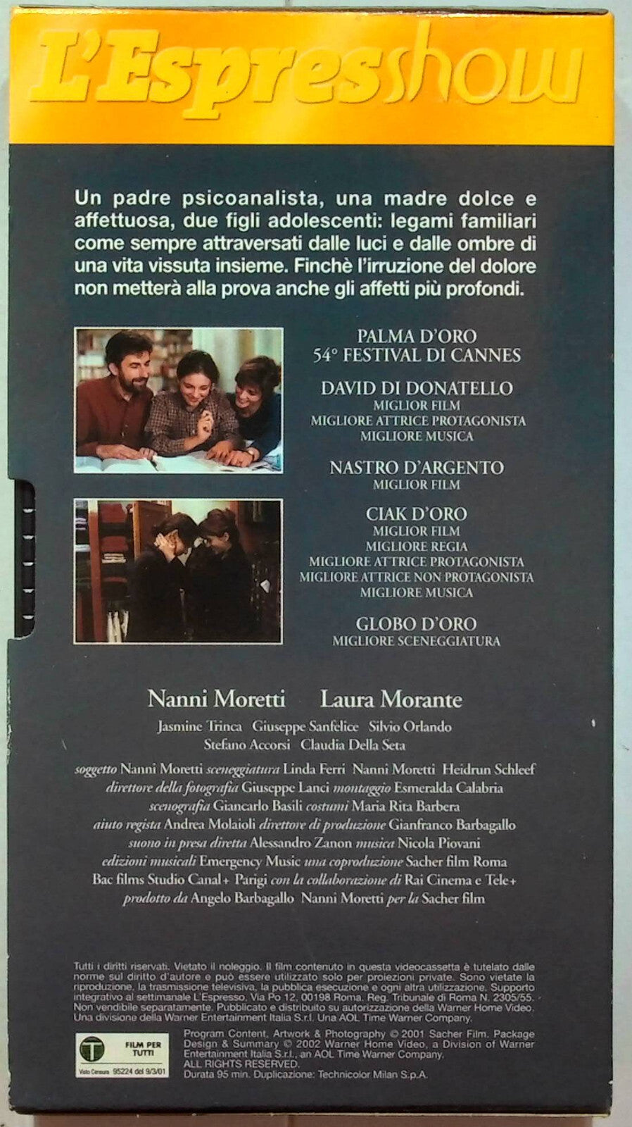 EBOND La Stanza Del Figlio Editoriale VHS VH001078