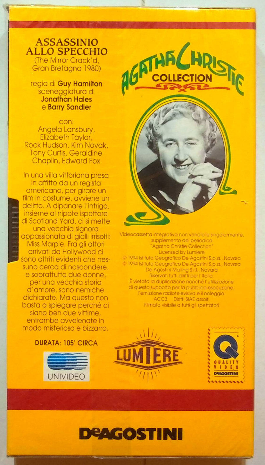 EBOND Assassino Allo Specchio - Agatha Christie Editoriale VHS VH001132