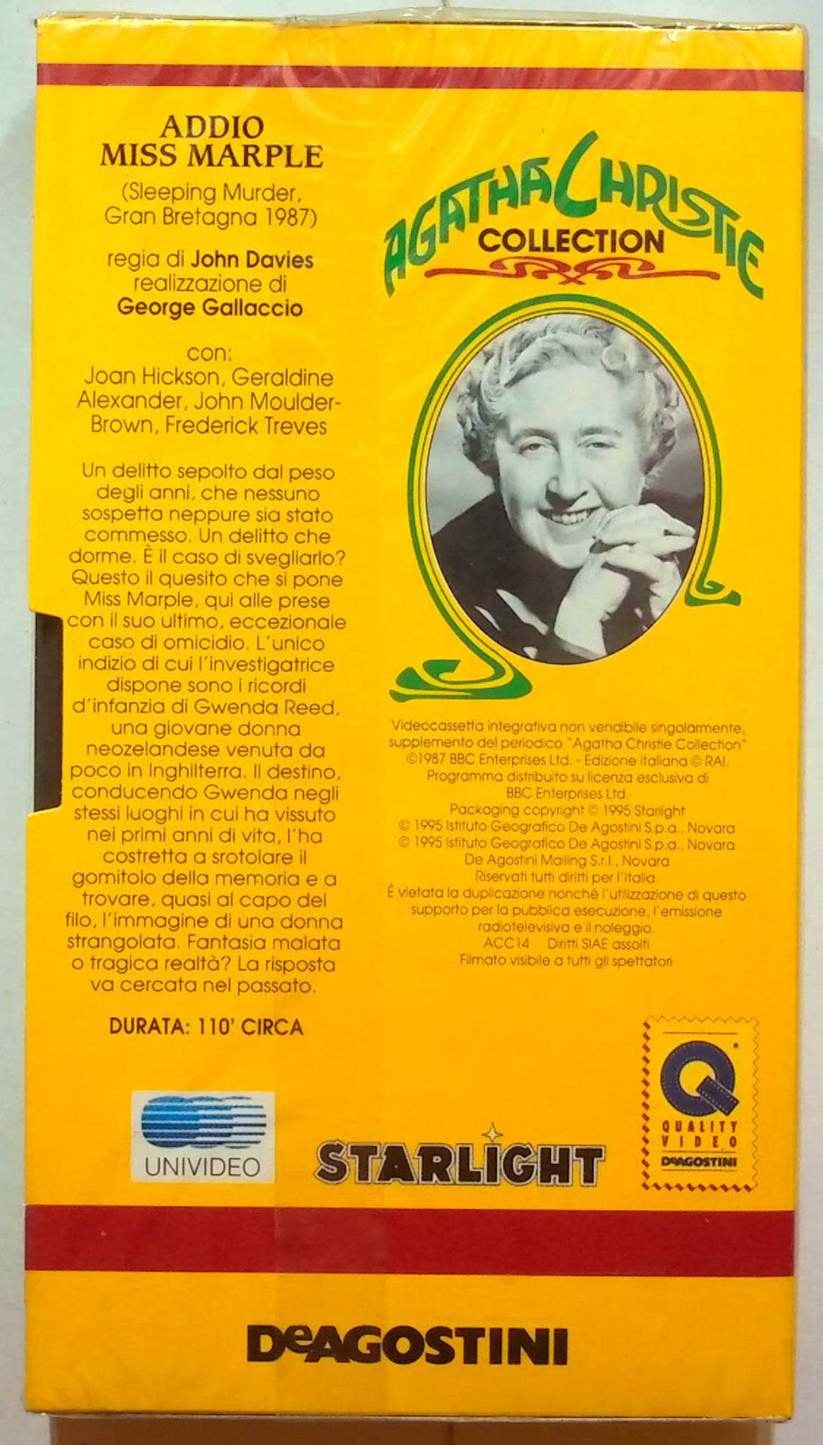 EBOND Addio Miss Marple - Agatha Christie Editoriale VHS VH001134