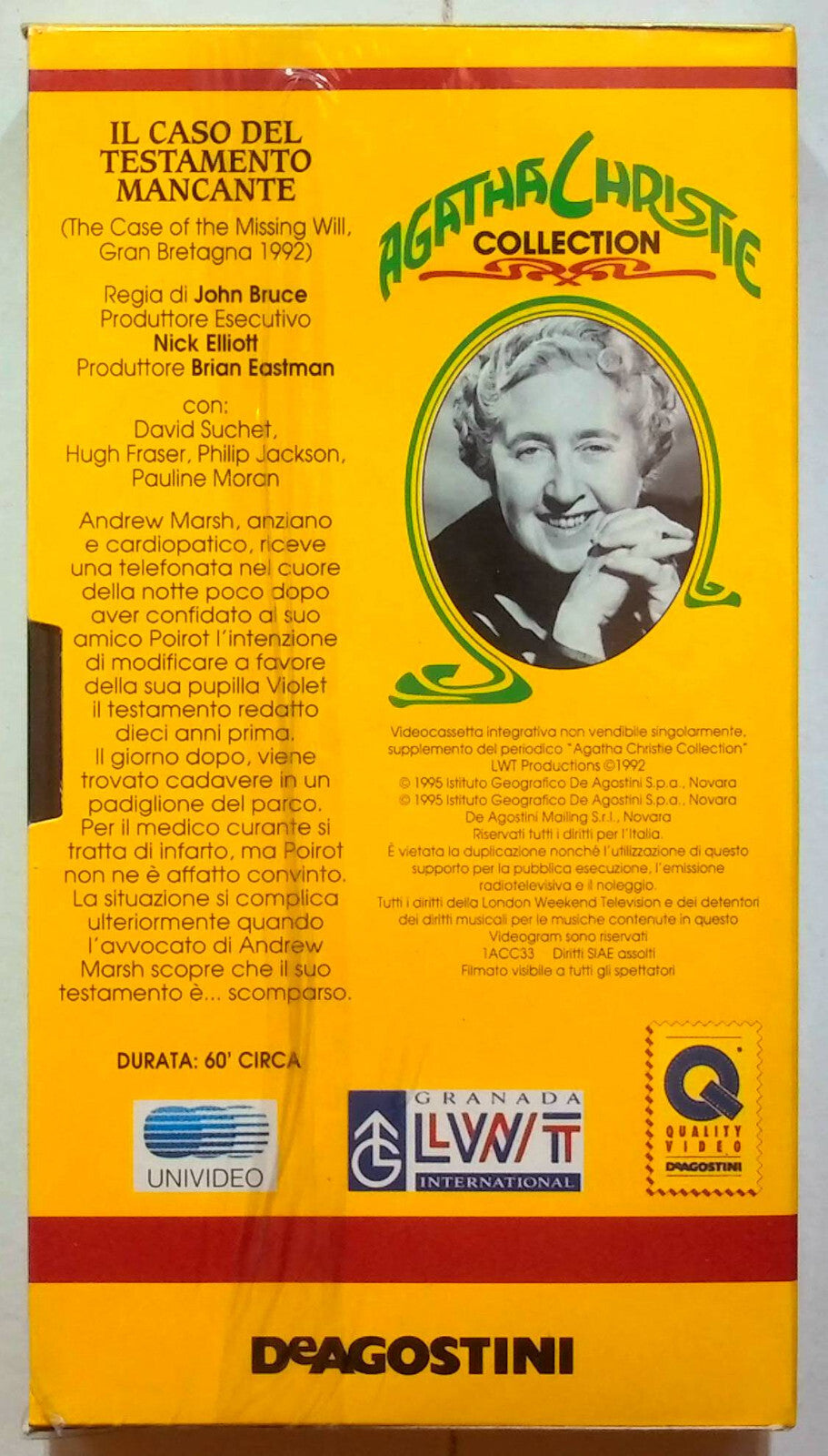 EBOND Il Casa Del Testamento Mancante - Agatha Christie Editoriale VHS VH001156