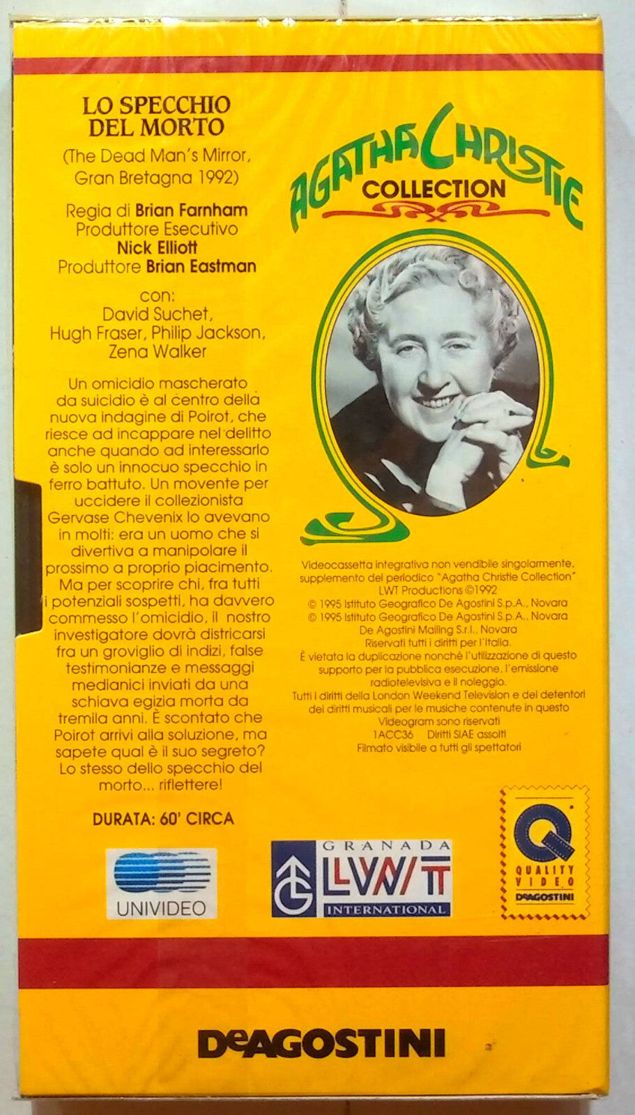 EBOND Lo Specchio Del Morto - Agatha Christie Editoriale VHS VH001157