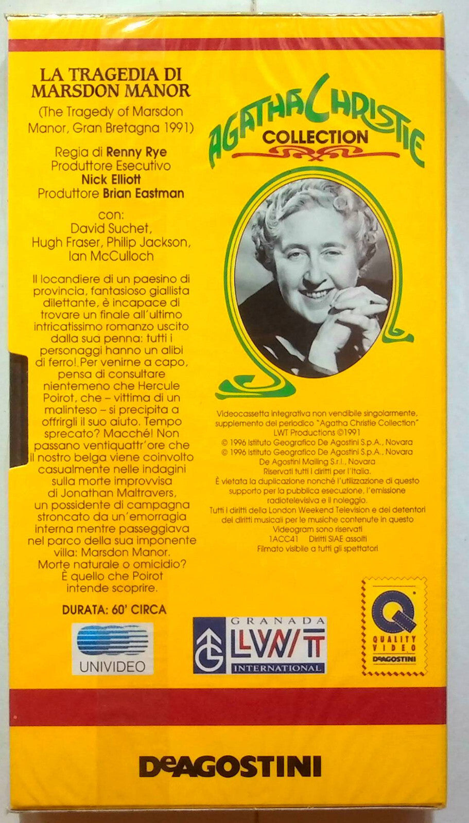 EBOND La Tragedia Di Marsdon Manor - Agatha Christie - Editoriale VHS VH001160