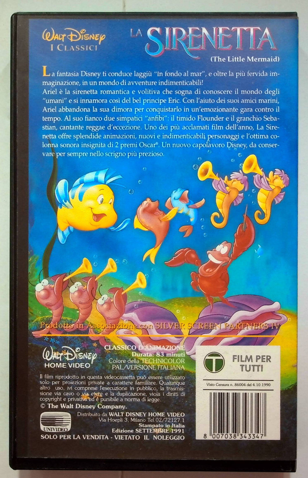 EBOND La Sirenetta - i Classici Walt Disney VHS VH001203