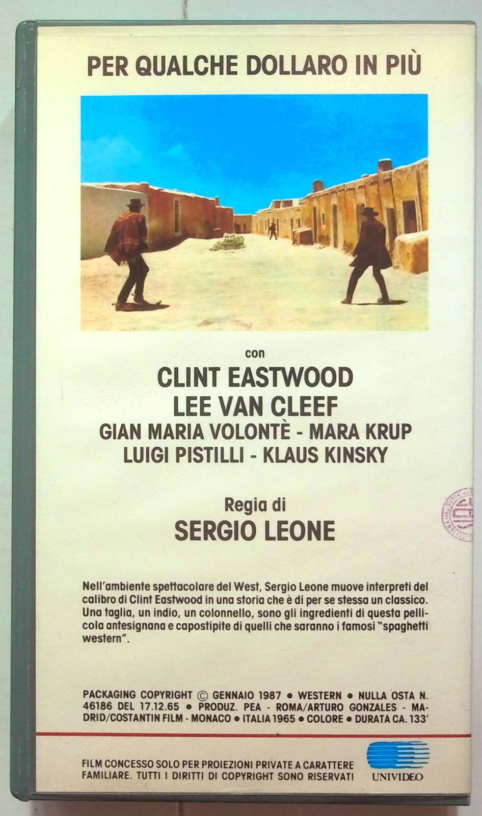 EBOND Per Qualche Dollaro In Piu VHS VH001206