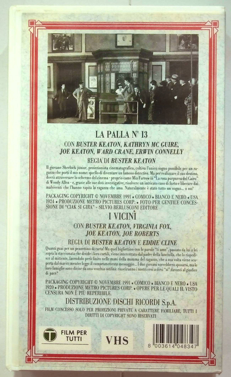 EBOND La Palla N°13 - I Vicini VHS VH001255