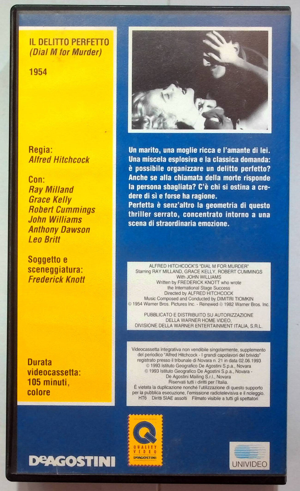EBOND Il Delitto Perfetto Editoriale VHS VH001264