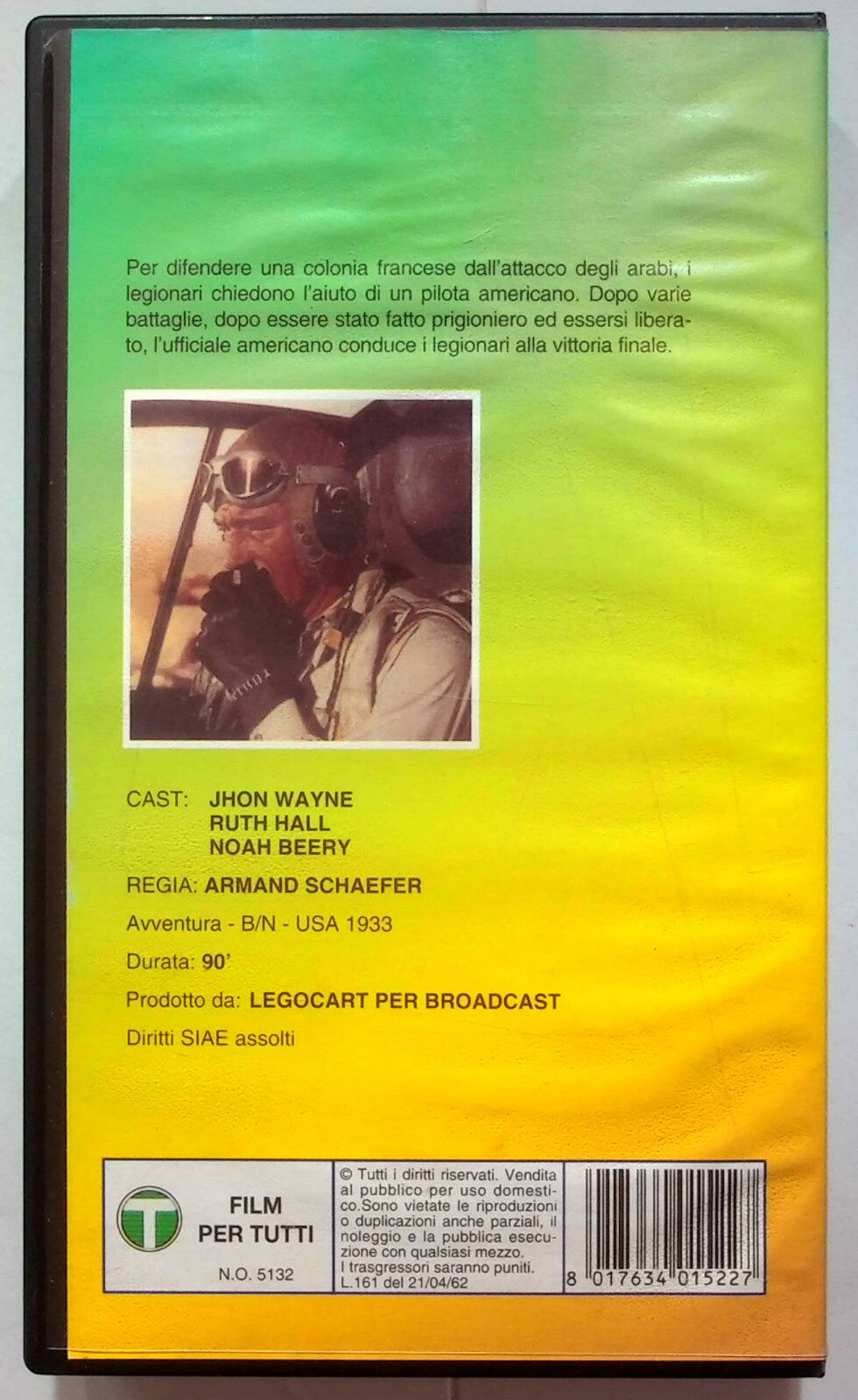 EBOND Eroi Senza Patria VHS VH001266