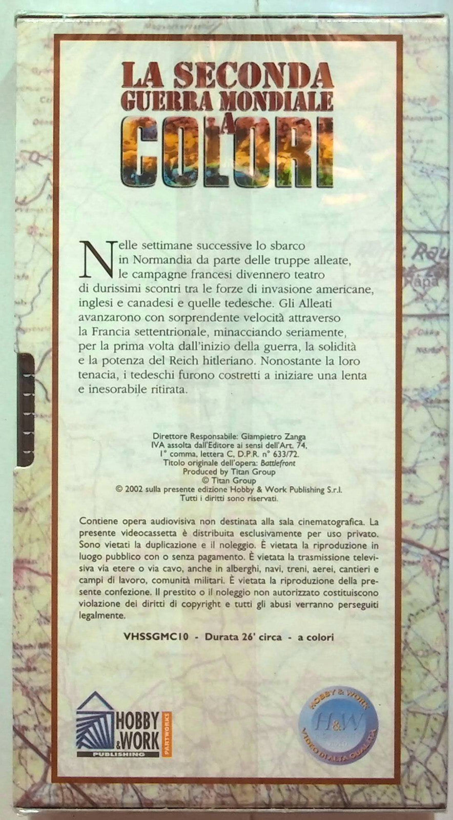 EBOND La Seconda Guerra Mondiale La Liberazione Della Francia Edit. VHS VH001283