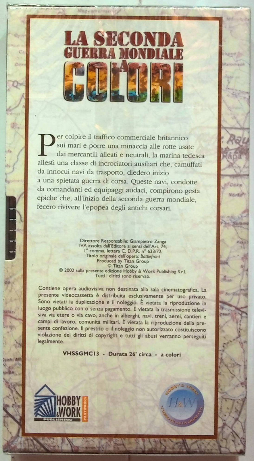 EBOND La Seconda Guerra Mondiale La Guerra Segreta Editoriale VHS VH001321