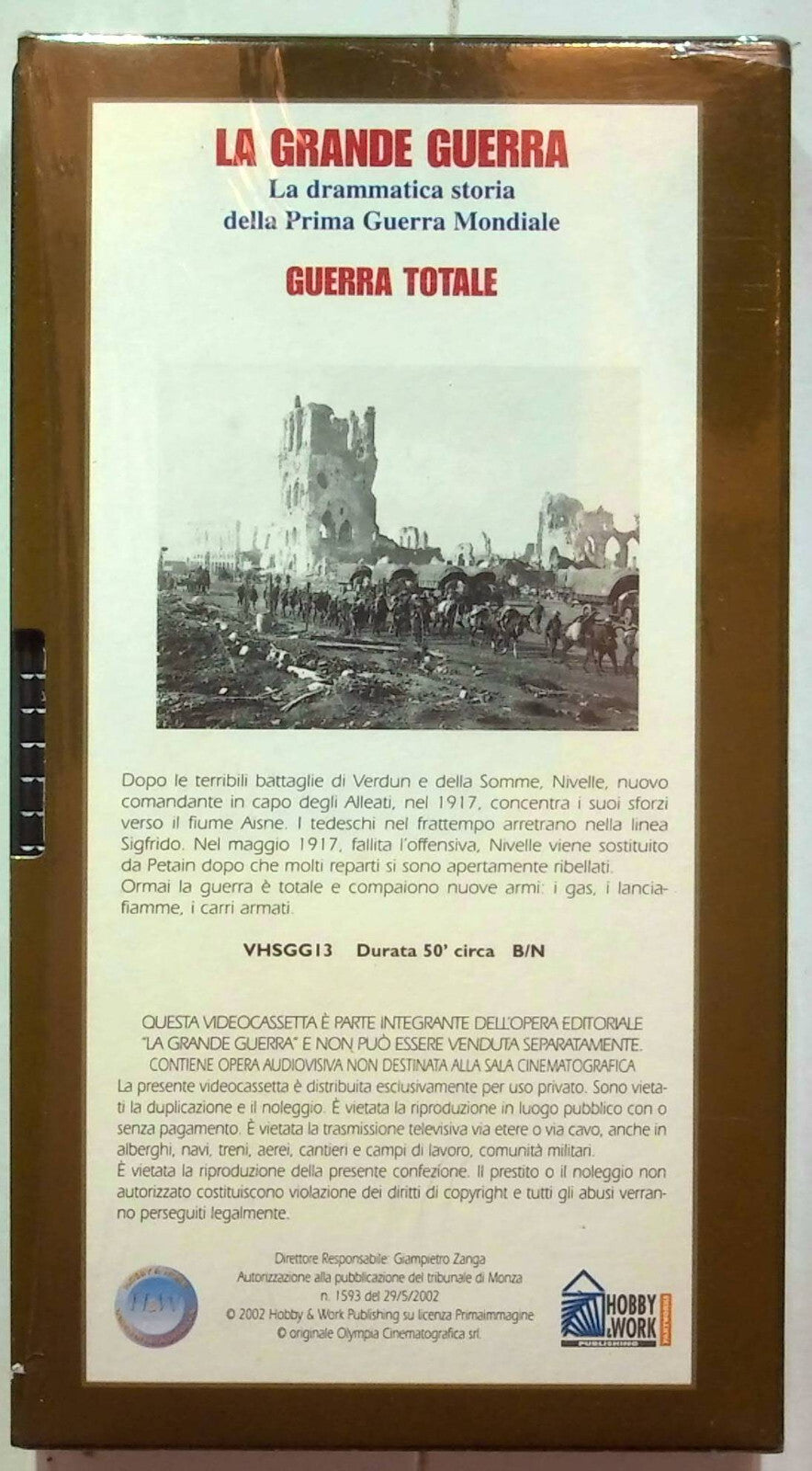 EBOND La Grande Guerra - Guerra Totale Editoriale VHS VH001330