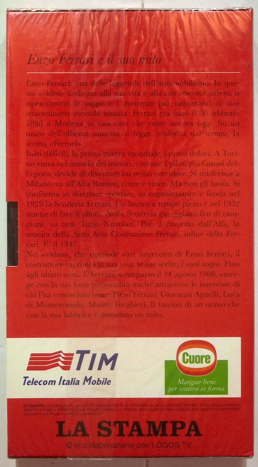 EBOND I 50 Anni Della Ferrari Enzo Ferrari E Il Suo Mito Vol4 Edit. VHS VH001334