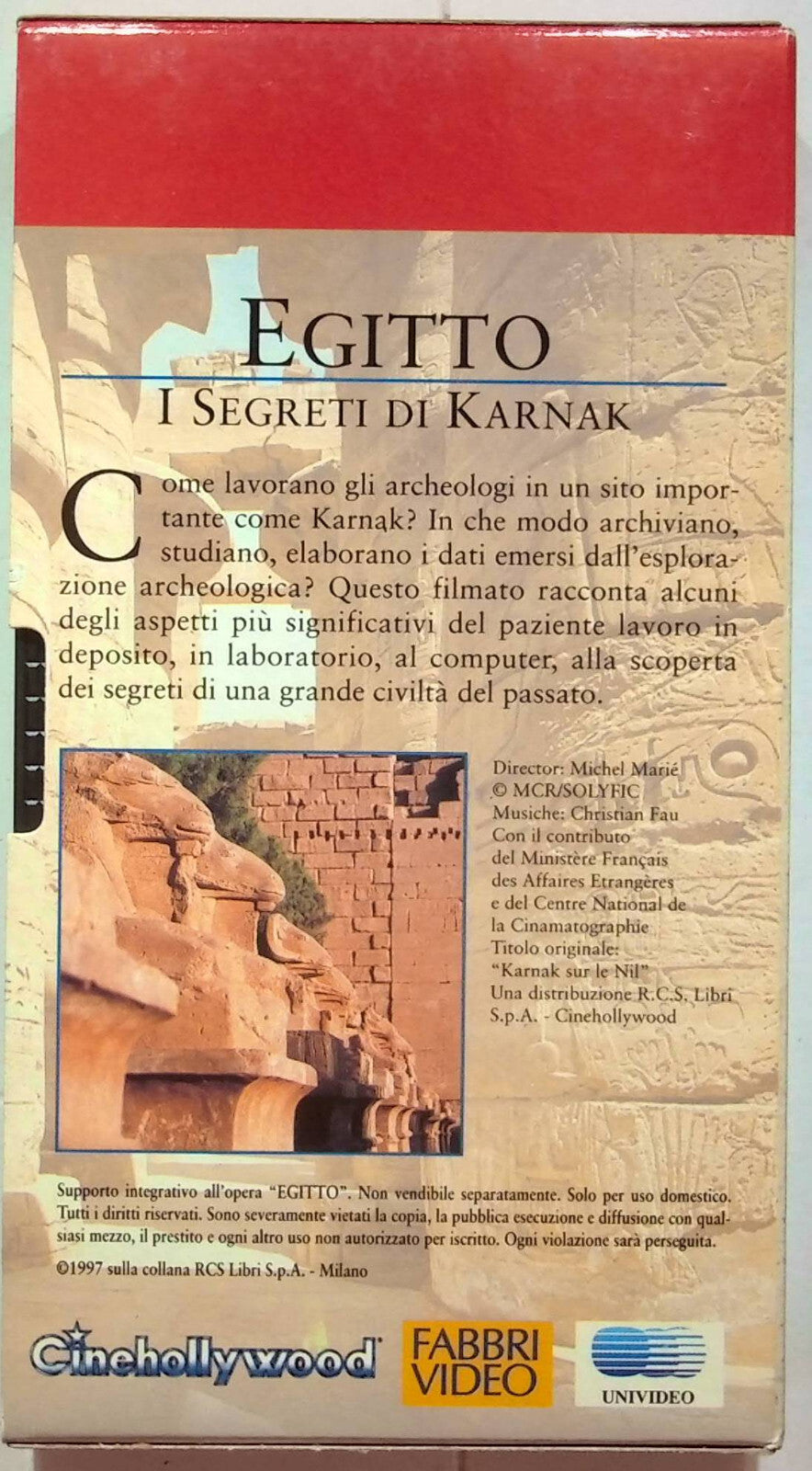 EBOND Egitto - I Segreti Di Karnak Volume 13 Editoriale VHS VH001339