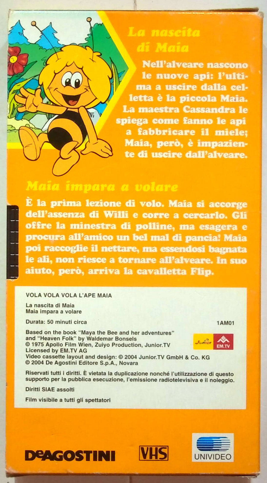 EBOND L'ape Maia Volume 1 Editoriale VHS VH001355