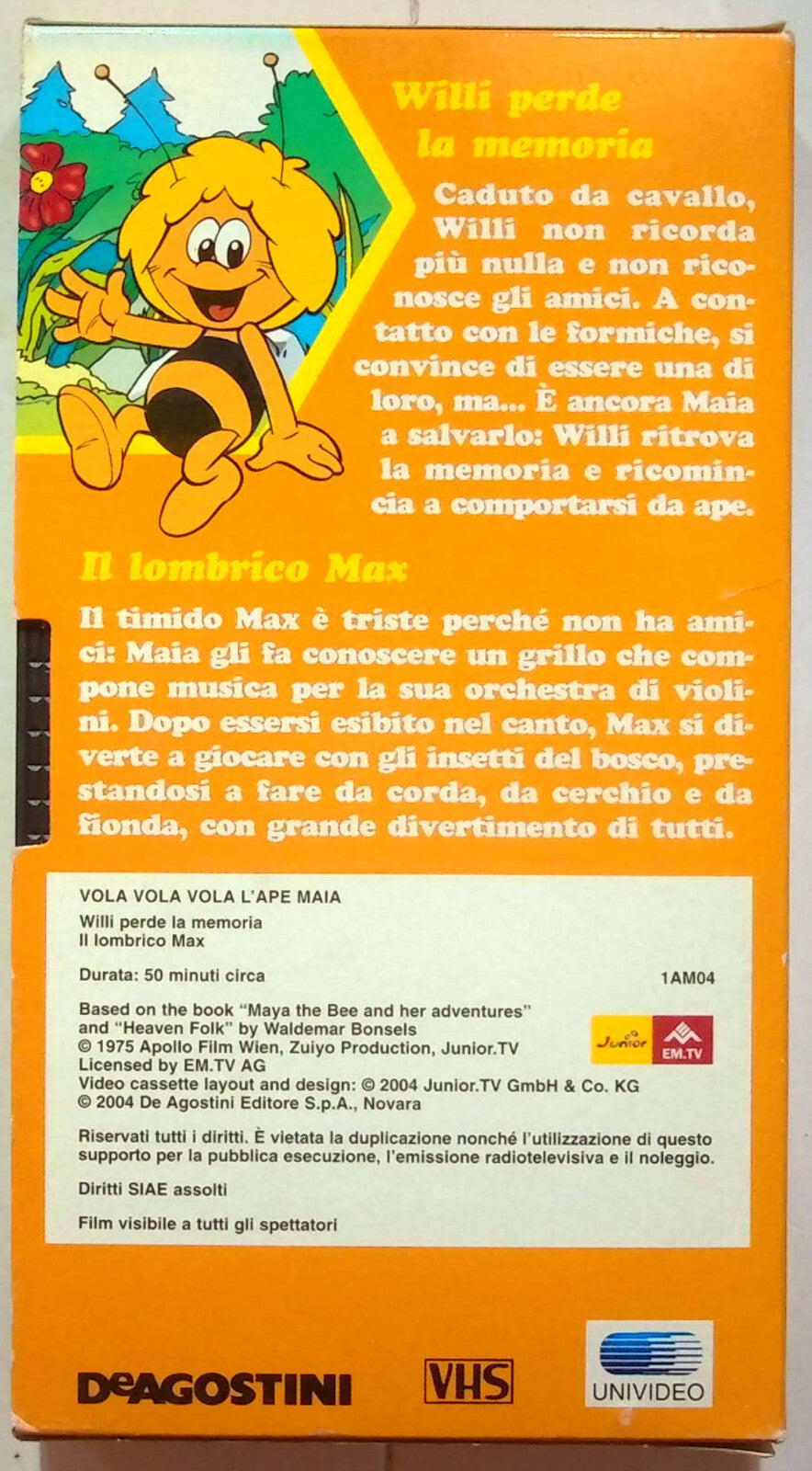 EBOND L'ape Maia Volume 4 Editoriale VHS VH001375