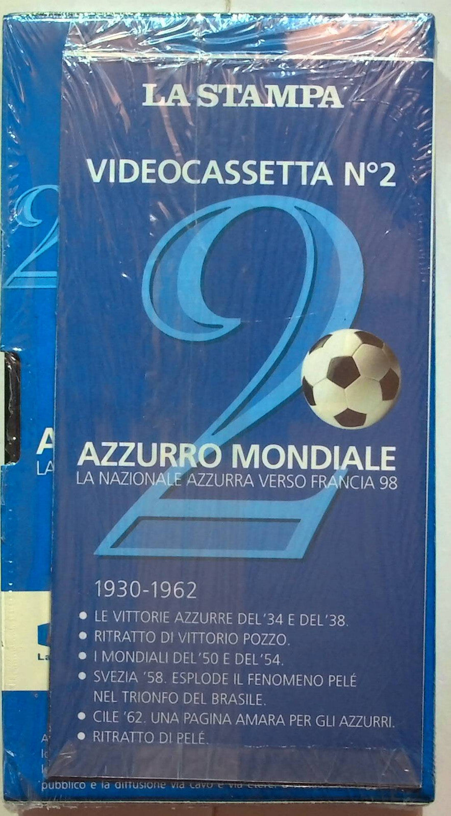 EBOND La Nazionale Azzurra Verso Francia 98 Volume 2 Editoriale VHS VH001383