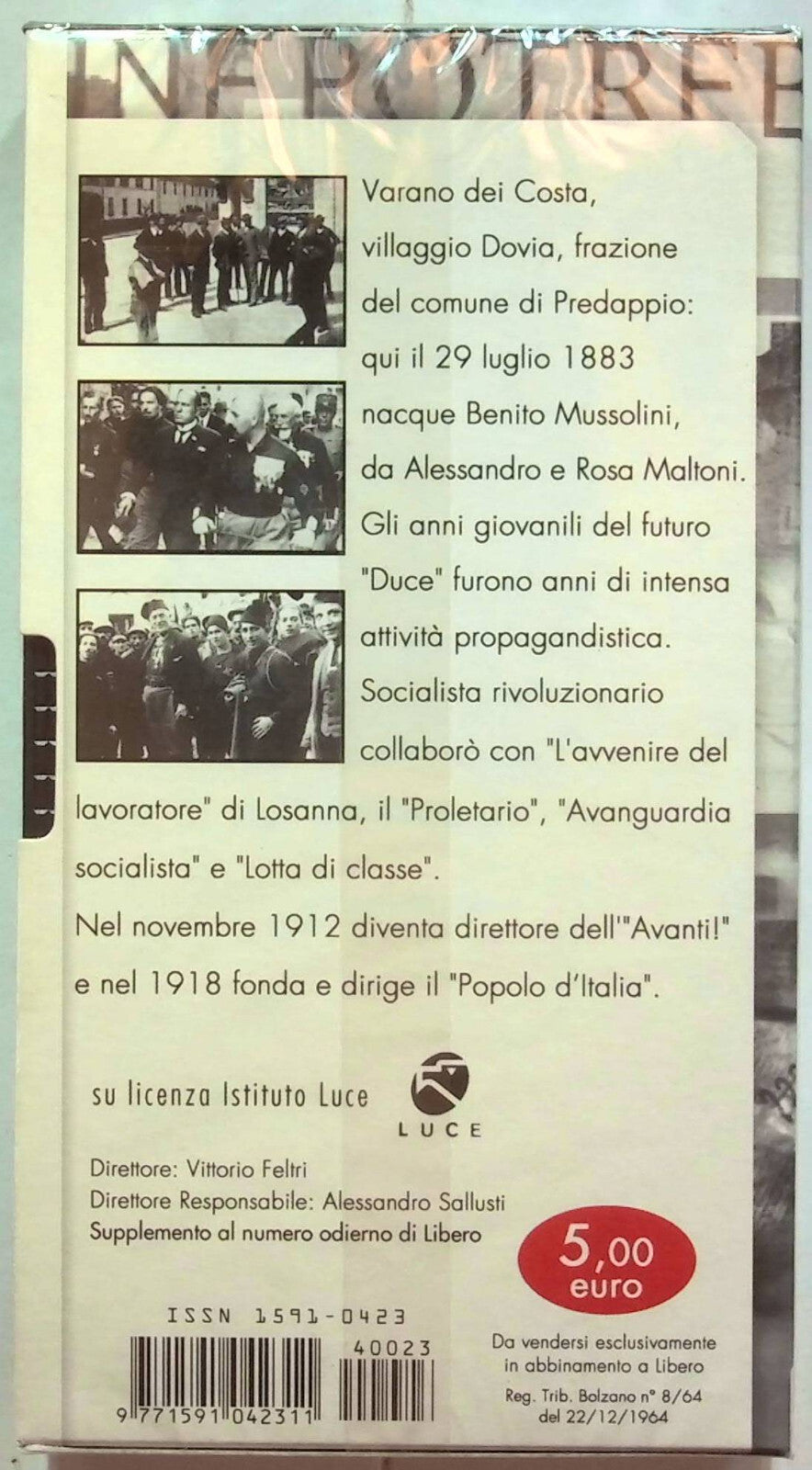 EBOND Storia Del Fascimo Volume 1 Editoriale VHS VH001428