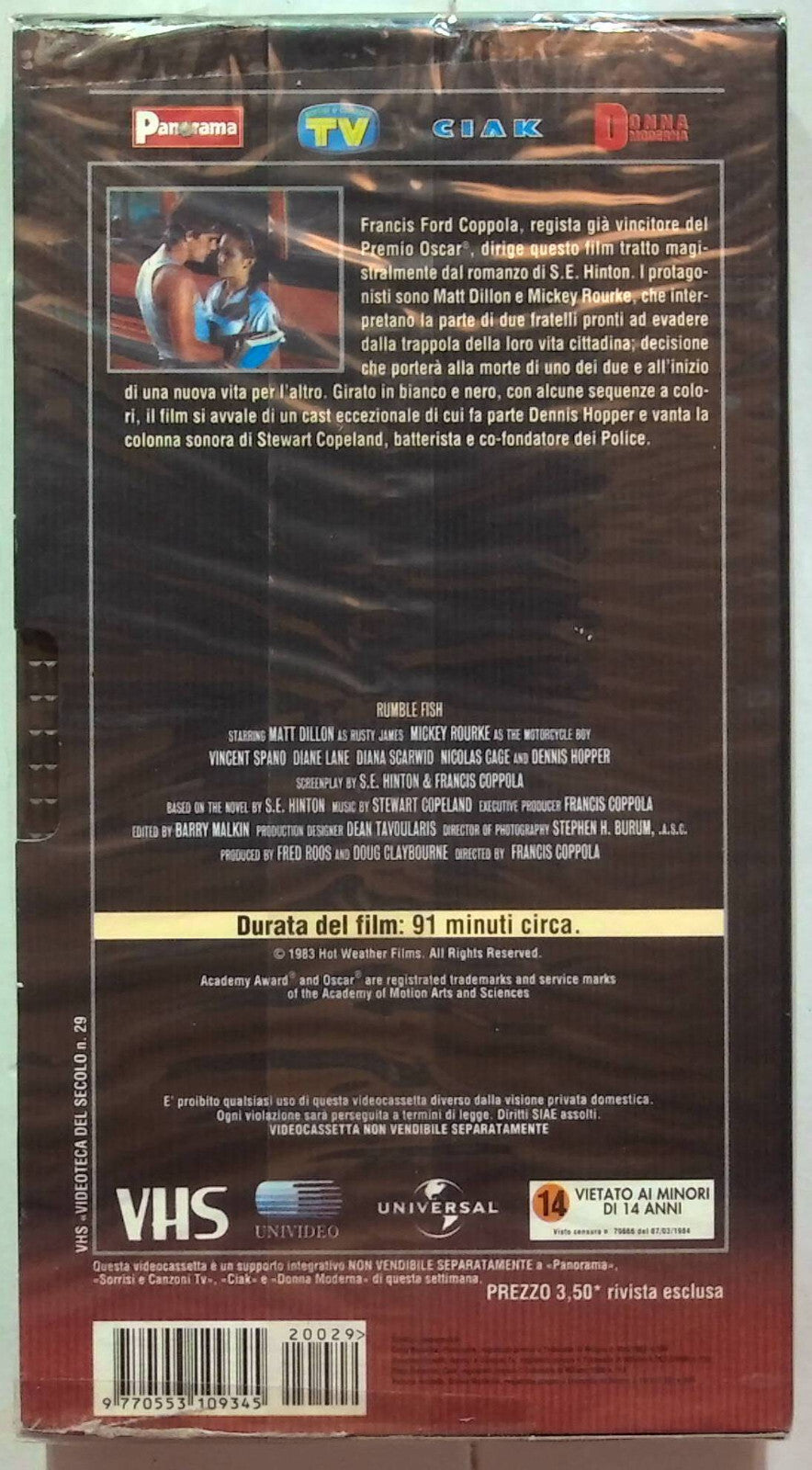 EBOND Rusty Il Selvaggio Editoriale VHS VH001519