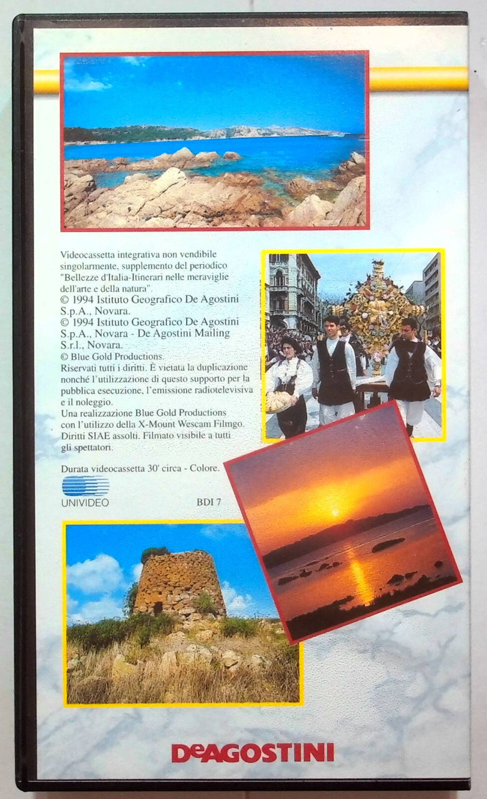 EBOND Bellezze D'italia - Costa Smeralda e Gallura Editoriale VHS VH001554