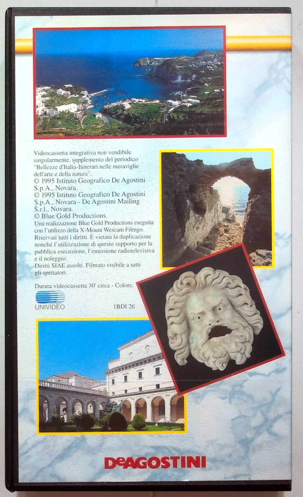 EBOND Bellezze D'italia Dal Circeo Alle Isole Pontine Editoriale VHS VH001564
