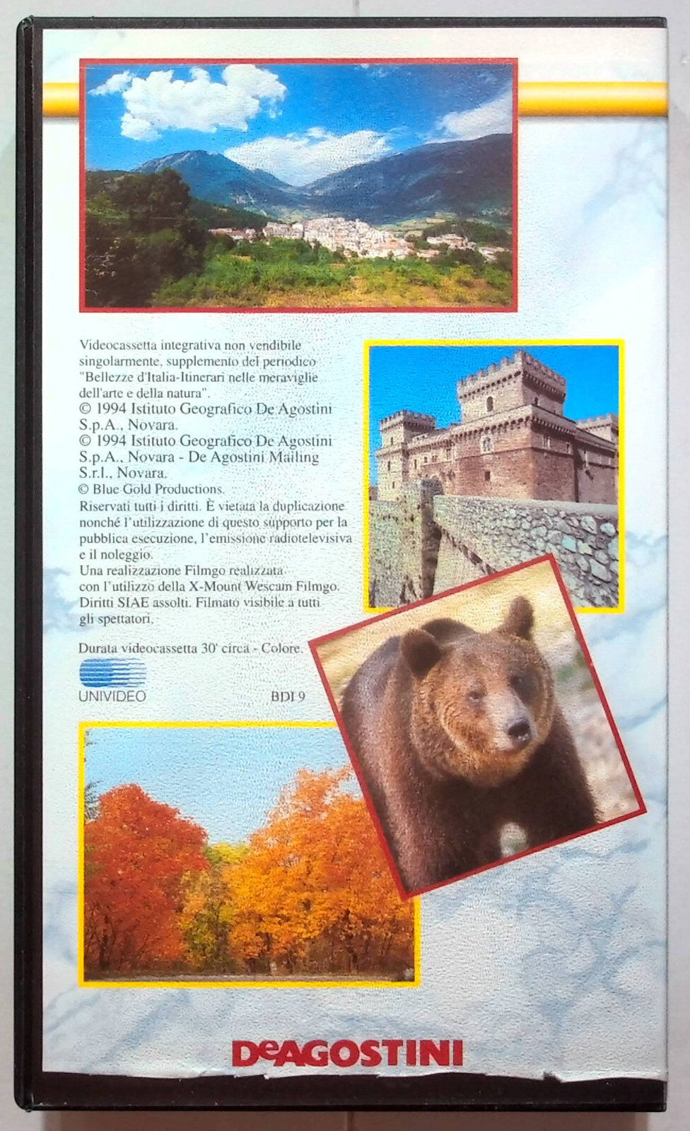 EBOND Bellezze D'italia - Parco Nazionale D'abruzzo Editoriale VHS VH001570