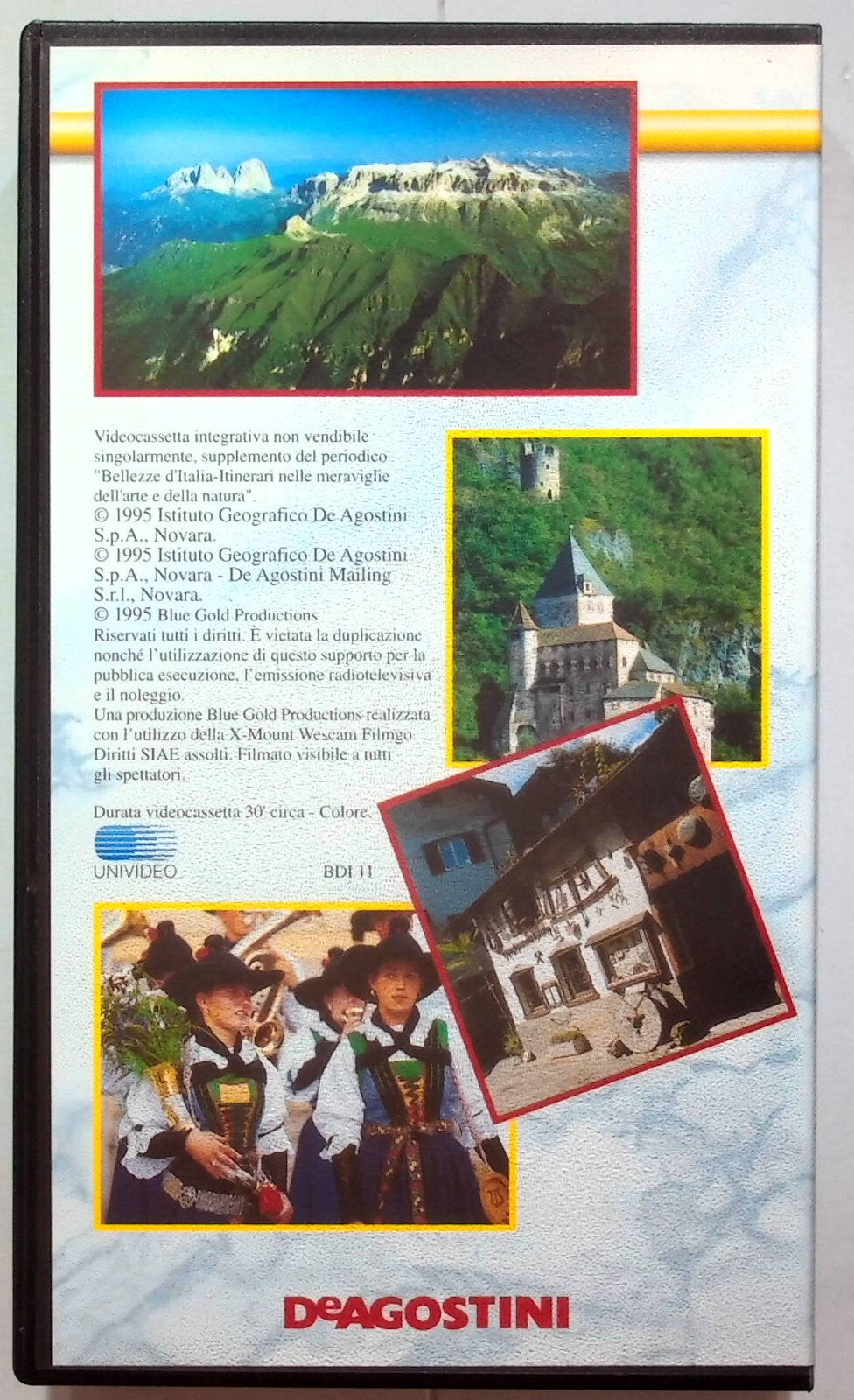 EBOND Bellezze D'italia - Da Bolzano Alla Valgardena Editoriale VHS VH001571