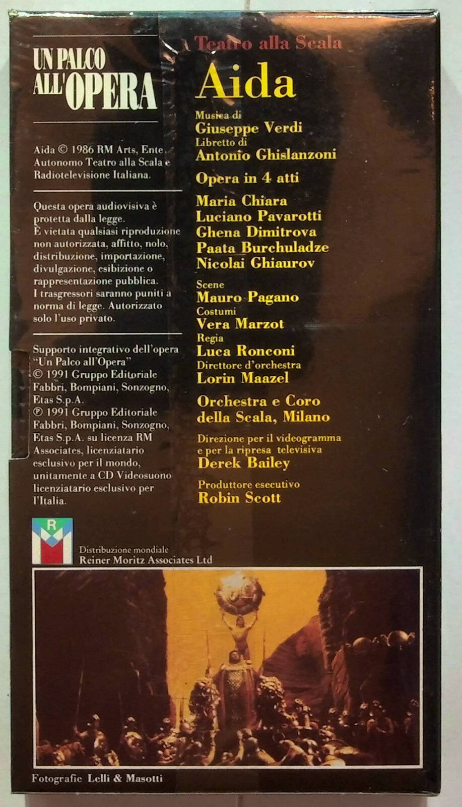 EBOND Un Palco All'opera - Aida Editoriale VHS VH001634