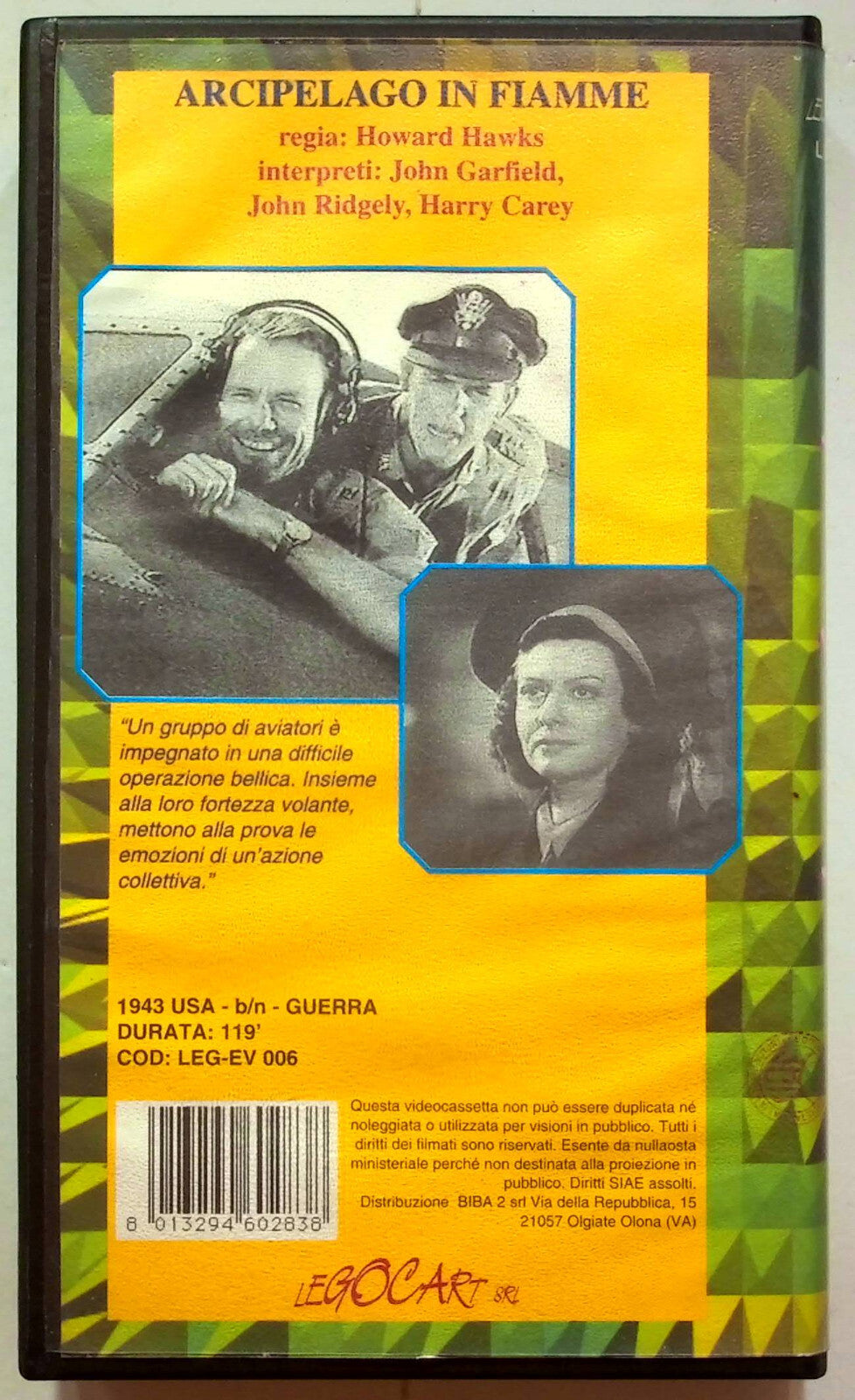 EBOND Arcipelago In Fiamme VHS VH001661