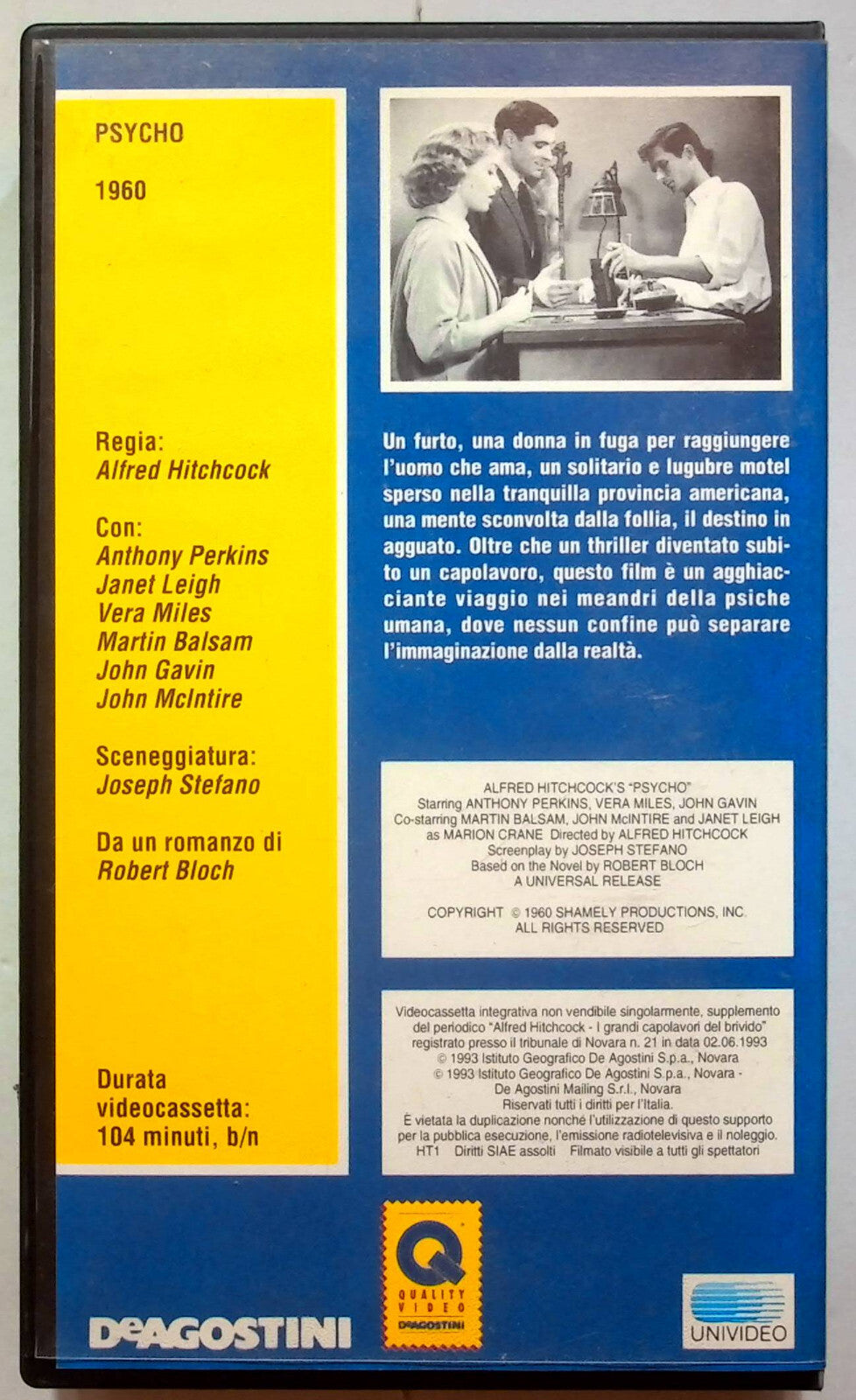 EBOND Psycho Editoriale VHS VH001664