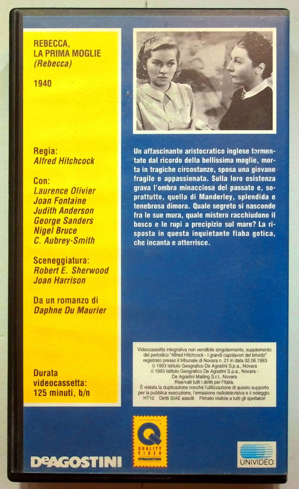 EBOND Rebecca,la Prima Moglie Editoriale VHS VH001667