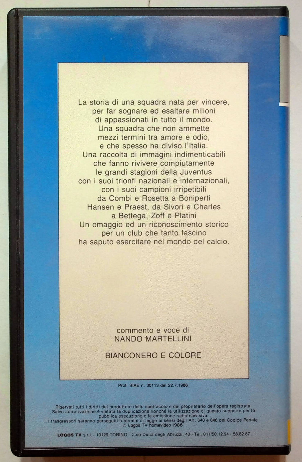 EBOND La Signora In Bianconero 2a Parte Editoriale VHS VH001702