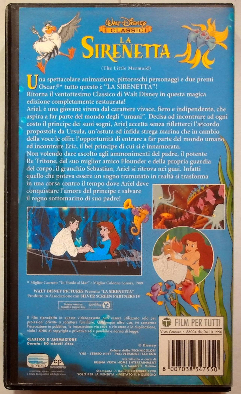 EBOND La Sirenetta VHS VH001704