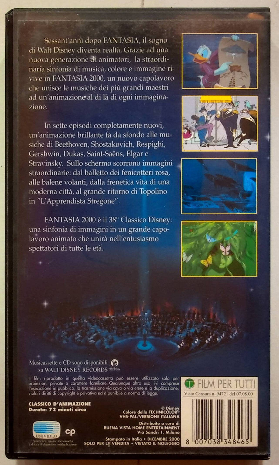 EBOND Fantasia 2000 - I Classici Walt Disney VHS VH001709