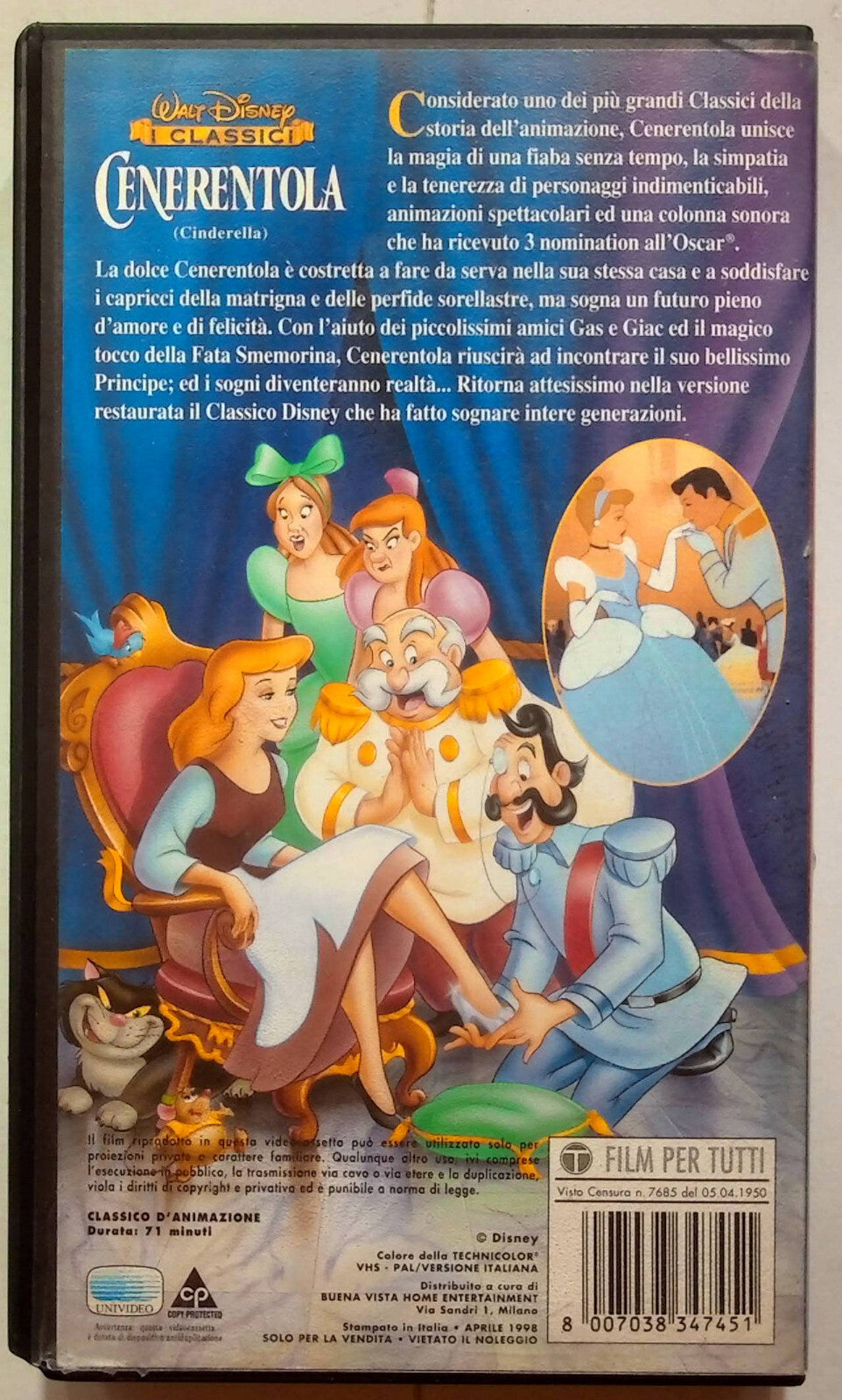 EBOND Cenerentola - I Classici Walt Disney VHS VH001711