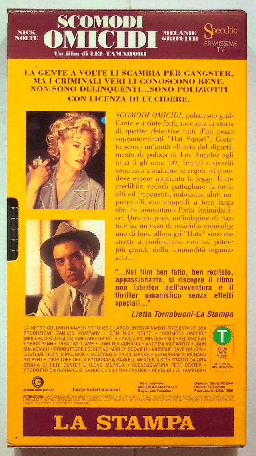 EBOND Scomodi Omicidi Editoriale VHS VH001725