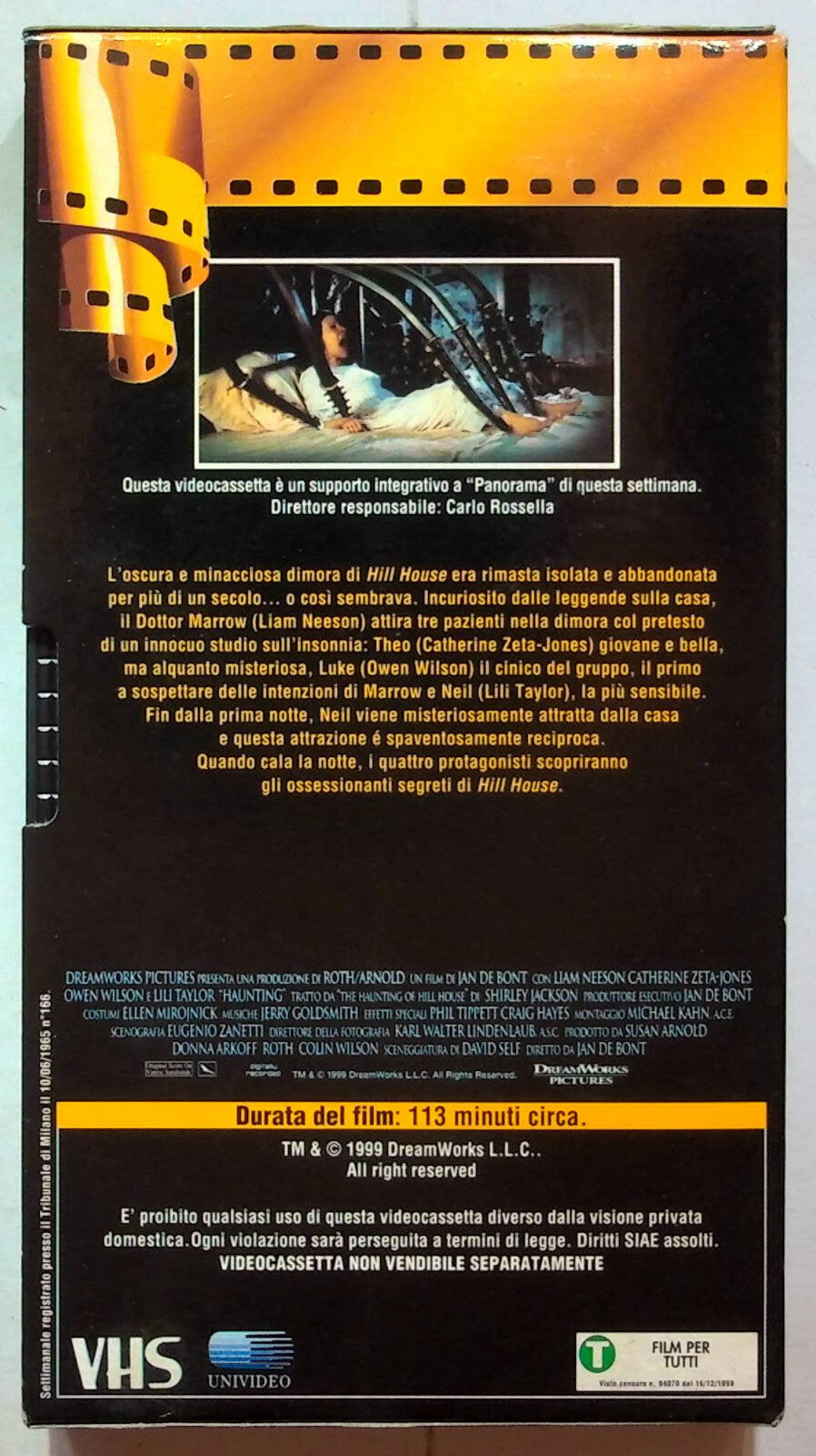 EBOND Haunting Presenze Editoriale VHS VH001728