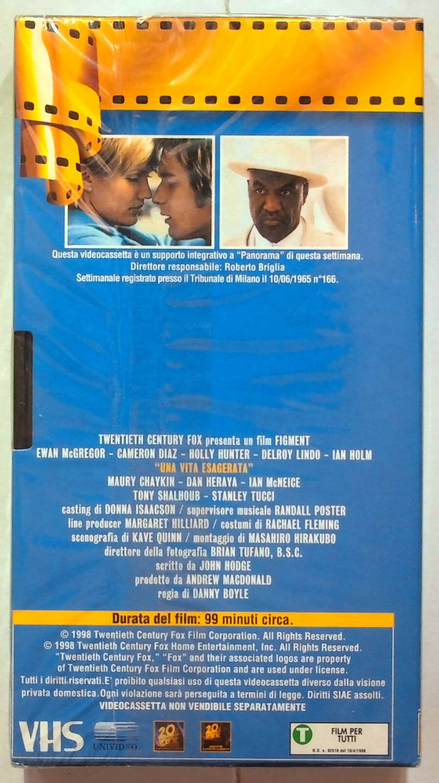 EBOND Una Vita Esagerata Editoriale VHS VH001762