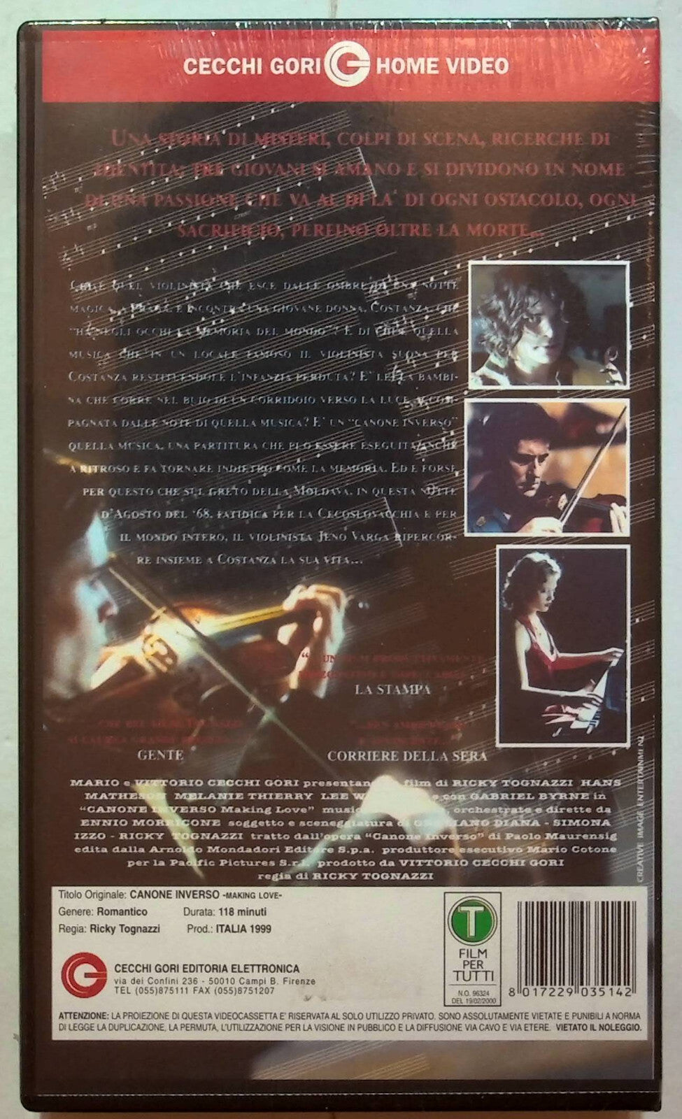 EBOND Canone Inverso - Making Love VHS VH001771