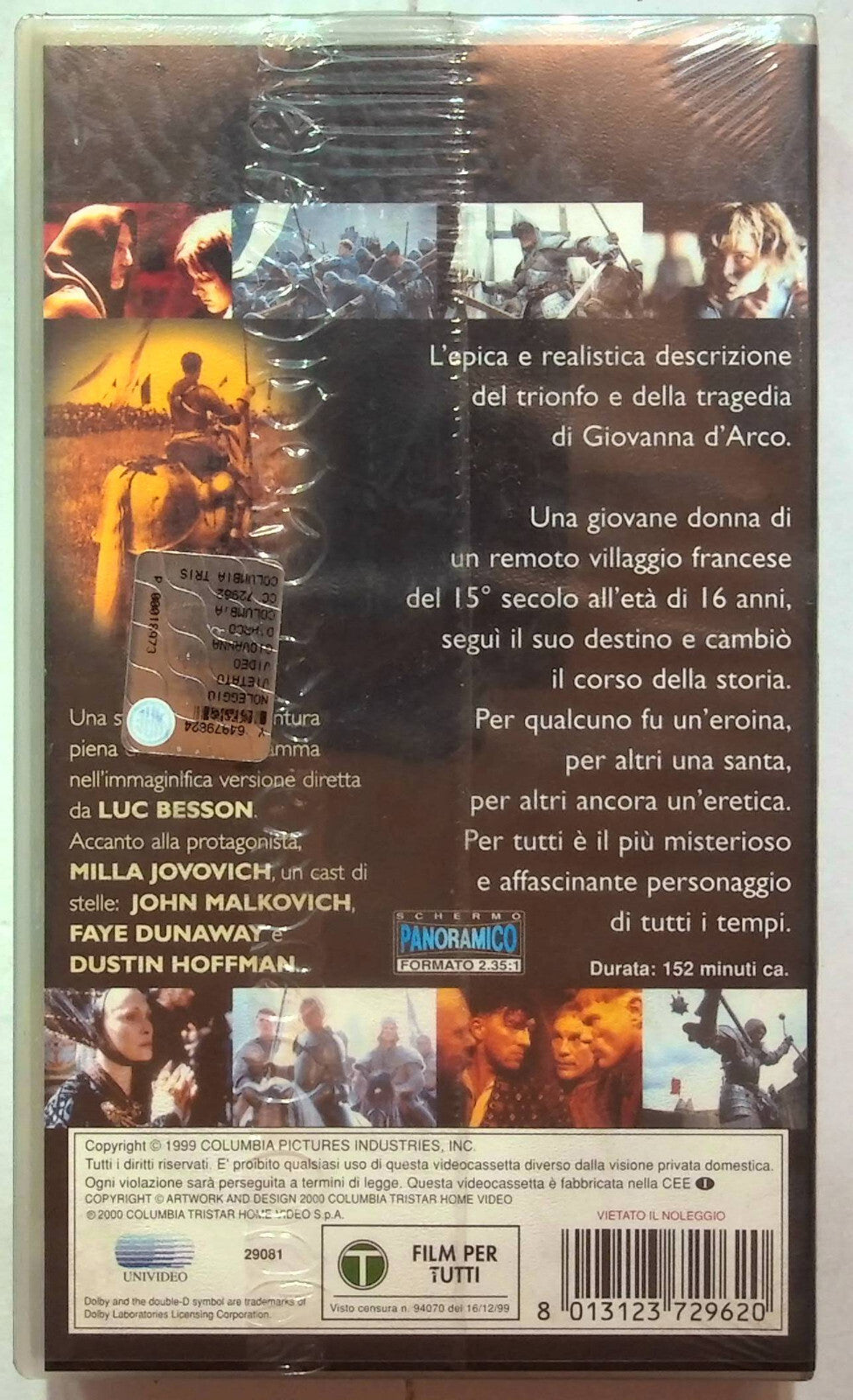 EBOND Giavanna D'arco VHS VH001821